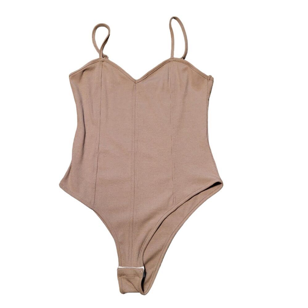 Commense girls flesh colored bodysuit, size XS